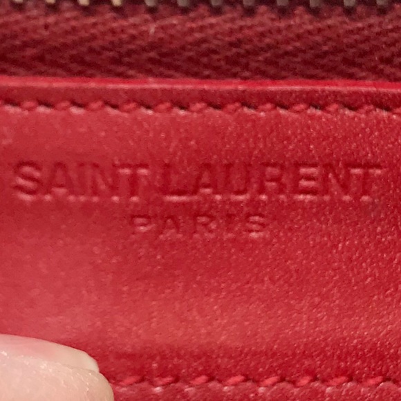 Saint Laurent Rive Gauche Long Zip Around Wallet - Picture 8 of 10